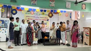Health-Camp-at-RKVM-Vidyalaya-Jacobpura-on-25th-July-2023-examined-300-patientsEye-test-sugar-Hb
