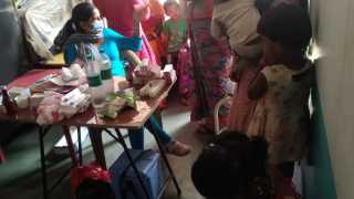 Polio-Vaccination-day-at-dispensary-